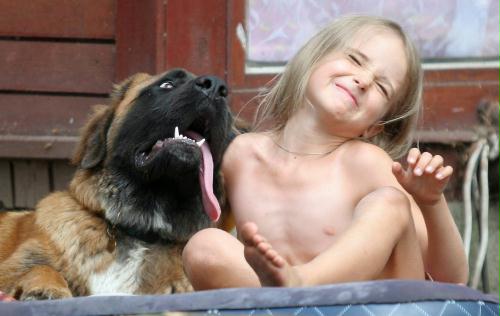 Girl and Dog, Poland.jpg
