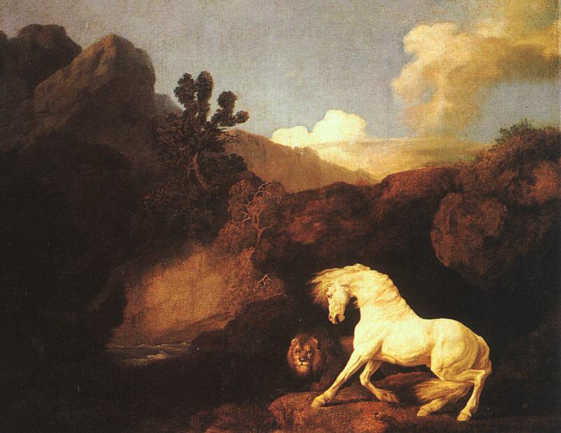 A Horse Frightened By A Lion.jpg