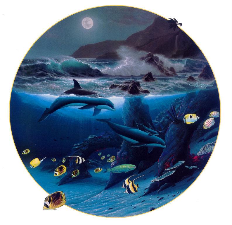 lj Robert Wyland Ray Gonzalez Tabora Dolphin Moon 1992.jpg