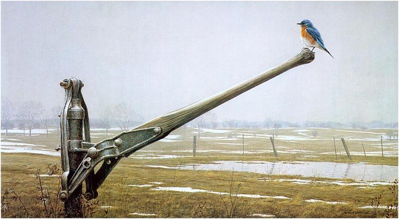 Bateman - Early Spring-Bluebird 1982 zw.jpg