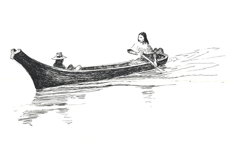 zFox SWD JC 05 Indian and A Canoe Sketch.JPG