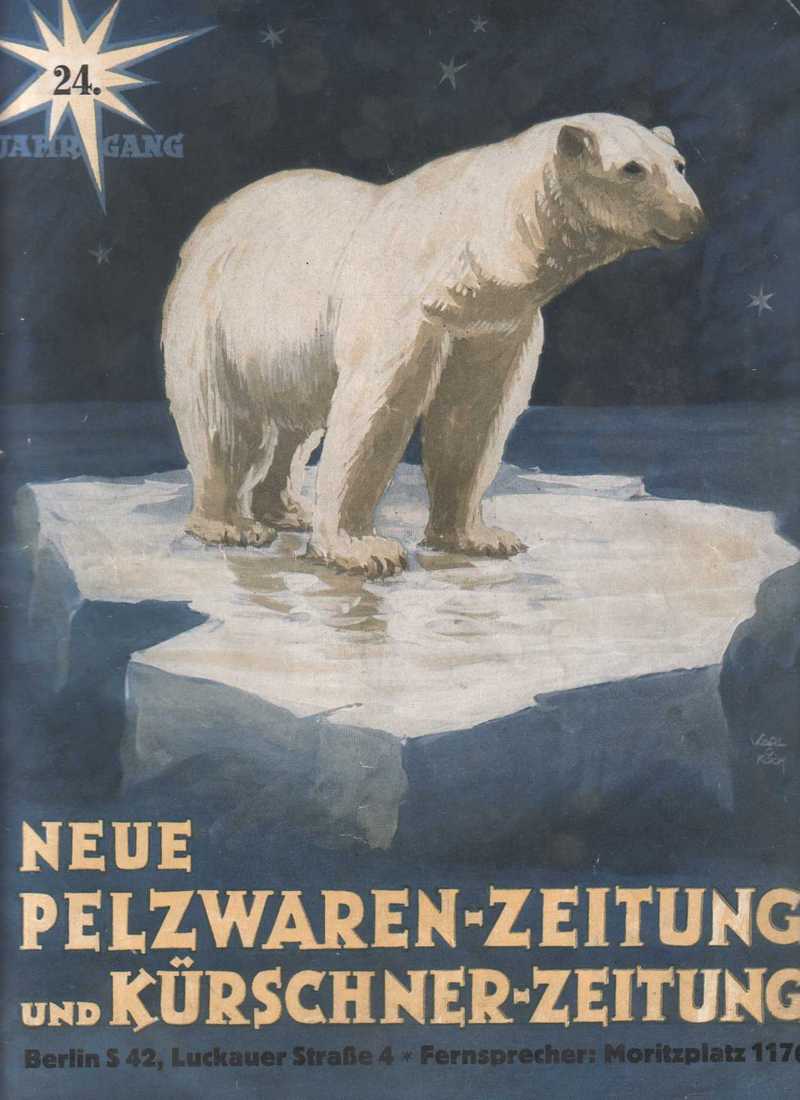 Neue Pelzwaren-Zeitung und Kürschner-Zeitung 16. August 1926 mit Anhang Der Pelztierzüchter (1).jpg