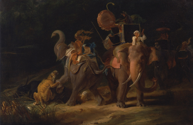 Thomas Daniell - Tiger Hunting in the East Indies - Google Art Project.jpg