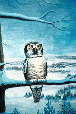 Bird Painting-Owl3-perching on branch.jpg