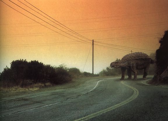 Dinosaur03-On the highway-by Linda Bucklin.jpg
