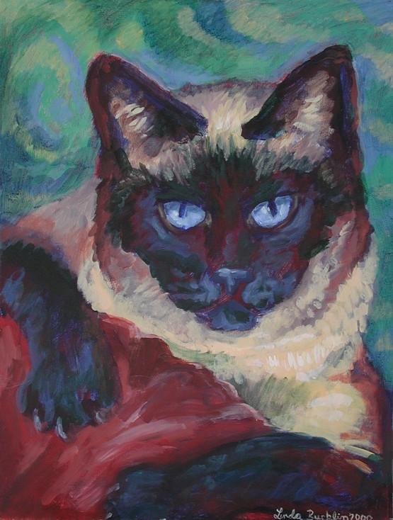 George-Siamese Cat-painting by Linda Bucklin.jpg