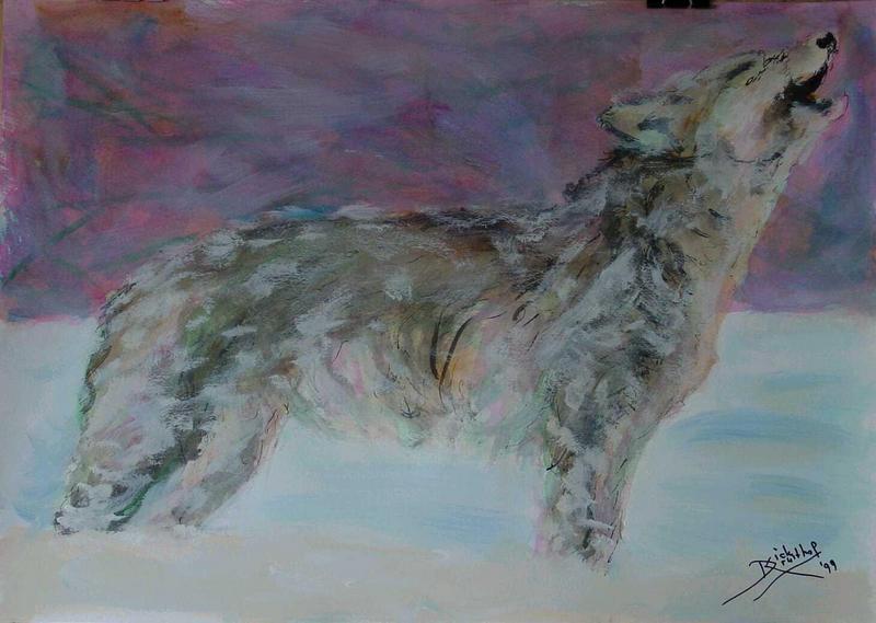 Gray Wolf-Art by Dick Kruithof.jpg