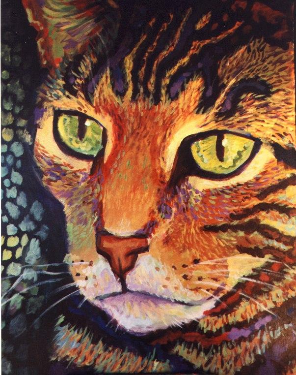 Zigger-House Cat Painting-by Linda Bucklin.jpg