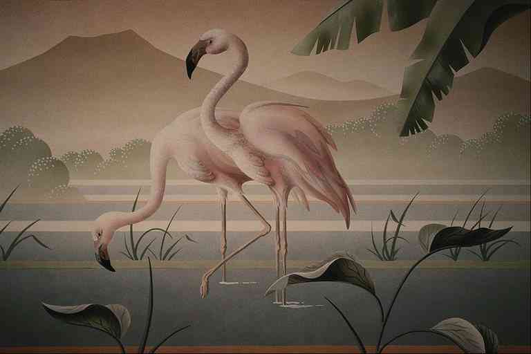 Flamingo s-painting-by Trudie Waltman.jpg