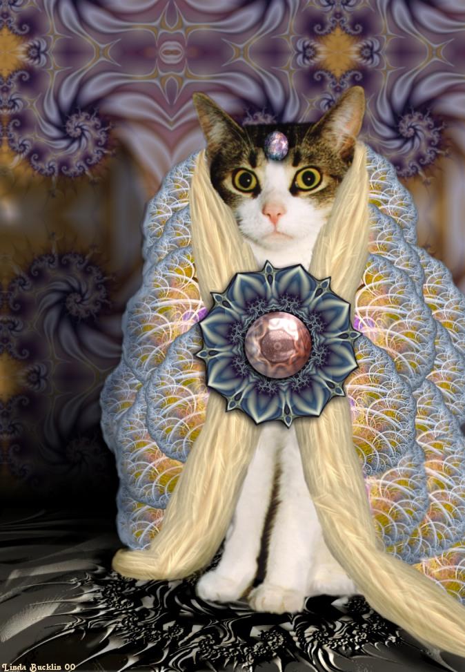 Sinbad fractalsB-House Cat Art-by Linda Bucklin.jpg
